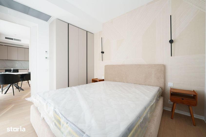 Apartament cu 2 camere, mobilat în Tei