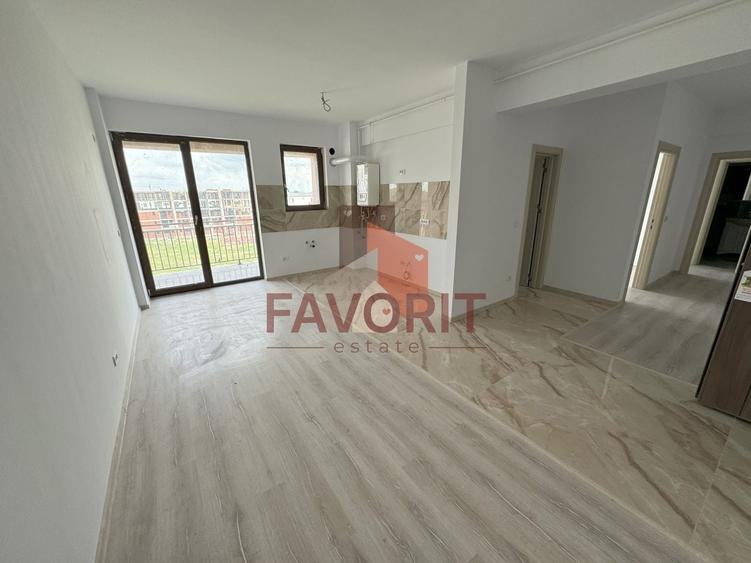Apartament cu 3 camere semidecomandat în Giroc — fotografia 1
