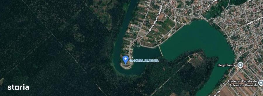 Teren de 1200 mp, în Brănești