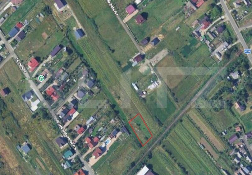 Teren Construcții intravilan de 947 mp, în Unirea