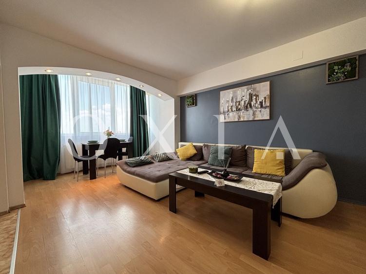 Apartament cu 2 camere semidecomandat, mobilat în Gării