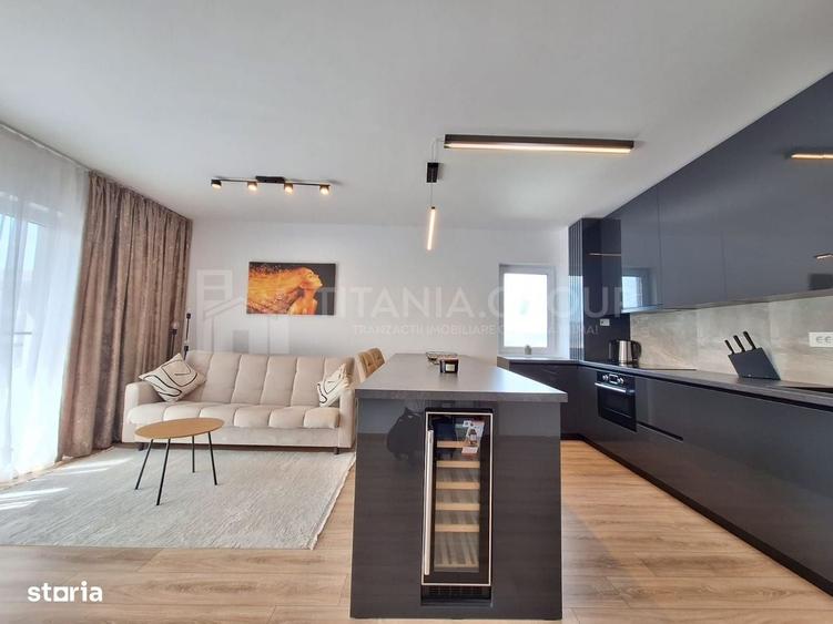 Apartament cu 2 camere semidecomandat în Central