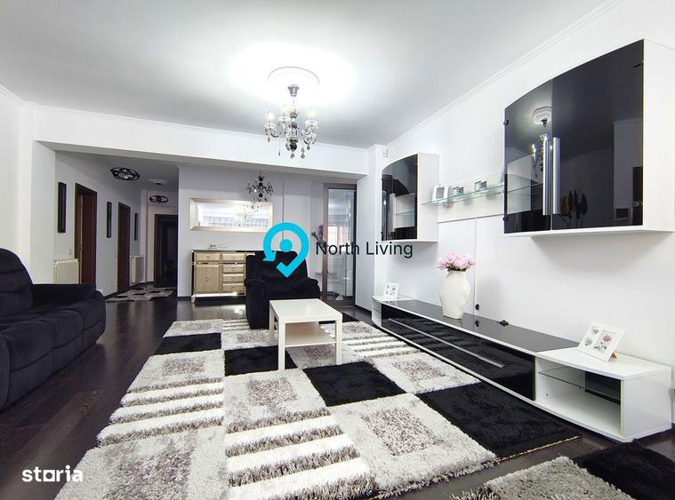 Apartament cu 4 camere, mobilat în Central
