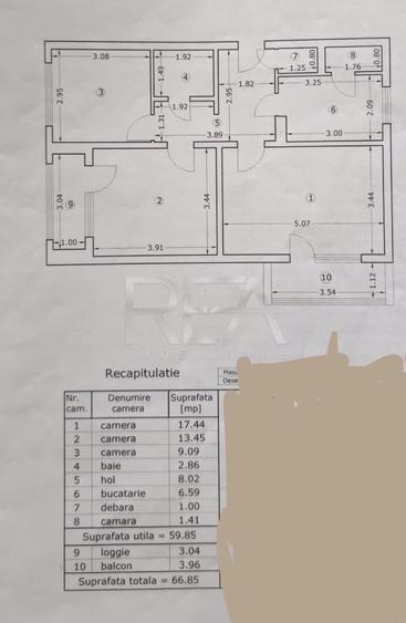 3 camere-centrală proprie-loc de parcare- Brâncoveanu - 13