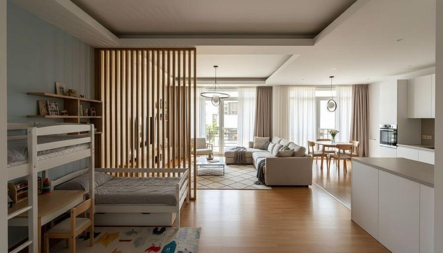 Apartament cu 2 camere decomandat, mobilat în Central