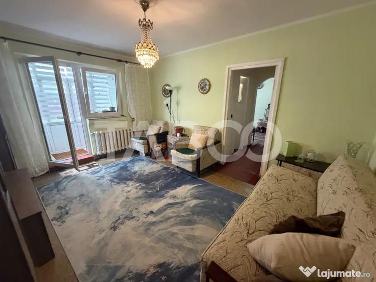 Apartament cu 2 camere semidecomandat în Central
