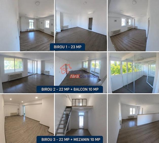 Spatiu Birouri, 22mp+5mp balcon, 400euro, Tg Cucu - 6