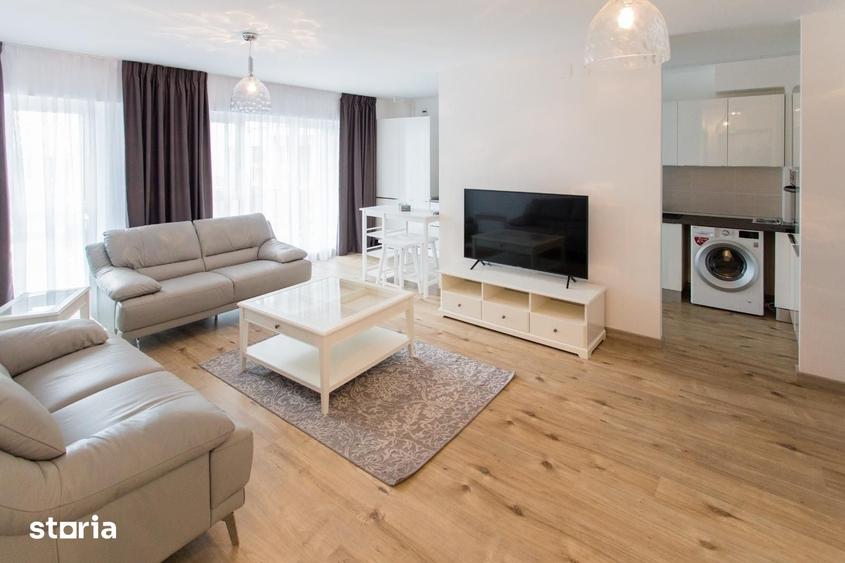 Apartament cu 2 camere semidecomandat în Pipera