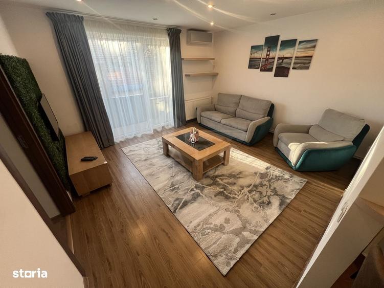Apartament cu 2 camere, mobilat în Cornișa