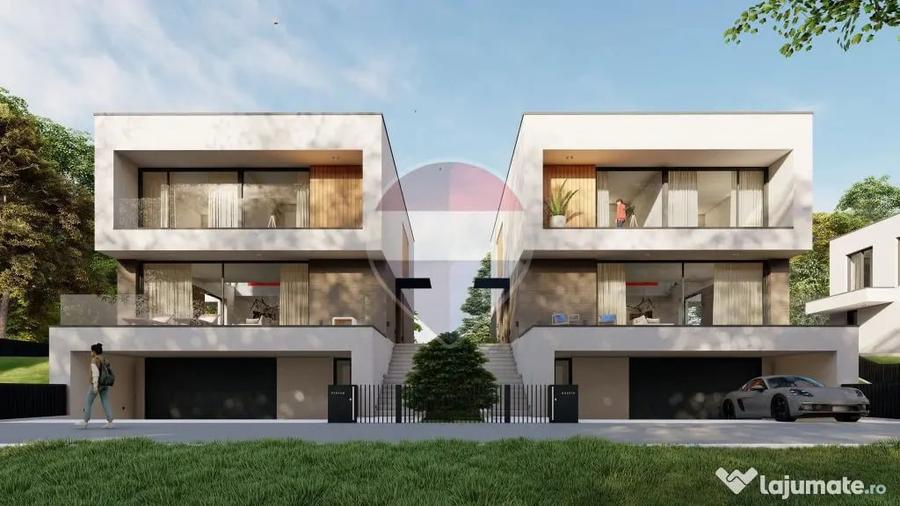 Casă cu 5 camere cu Teren 420 Mp în Corbeanca