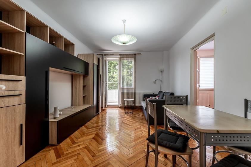 Apartament cu 2 camere nedecomandat, mobilat în Ultracentral