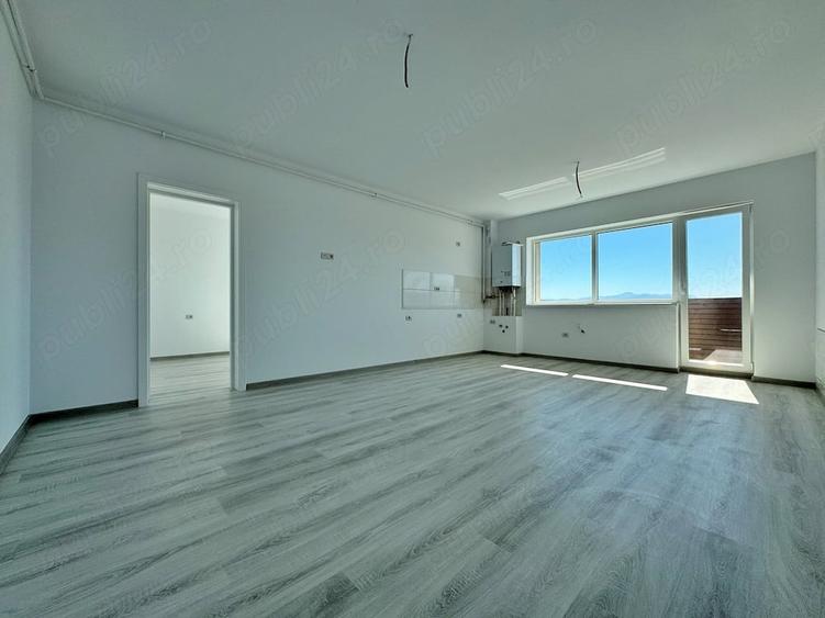 Apartament cu 2 camere semidecomandat în Sânpetru
