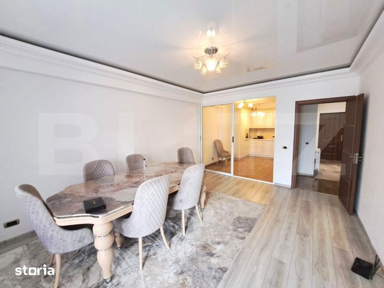 Apartament cu 3 camere decomandat, mobilat în Tractorul