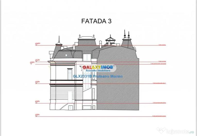 Casă cu 12 camere cu Teren 450 Mp în P-ța Romană