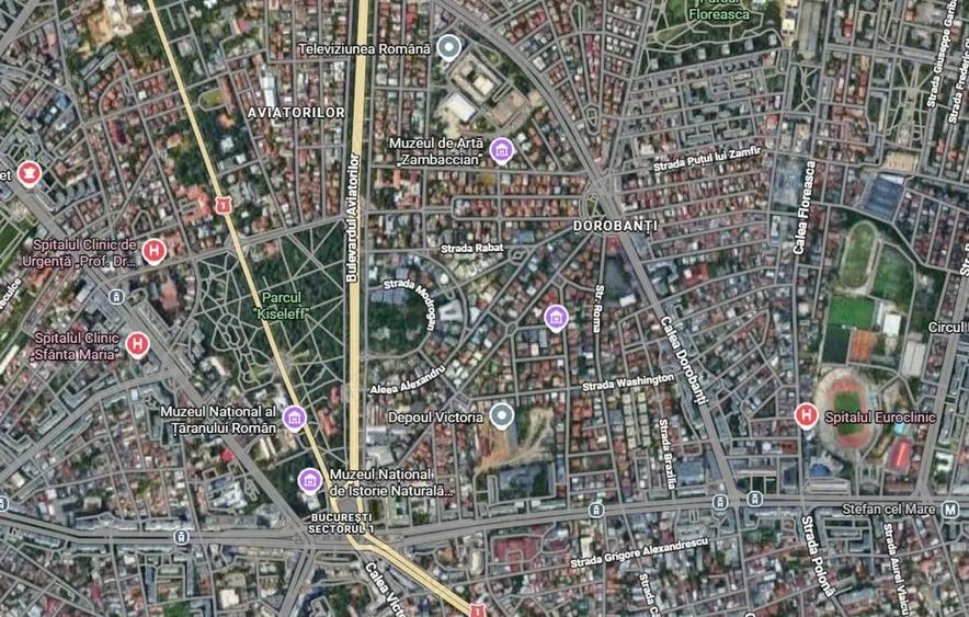 Apartament cu 6 camere semidecomandat în Dorobanți