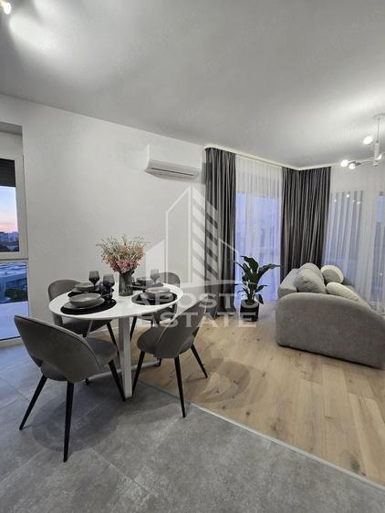 Apartament cu 2 camere semidecomandat, mobilat în Ultracentral