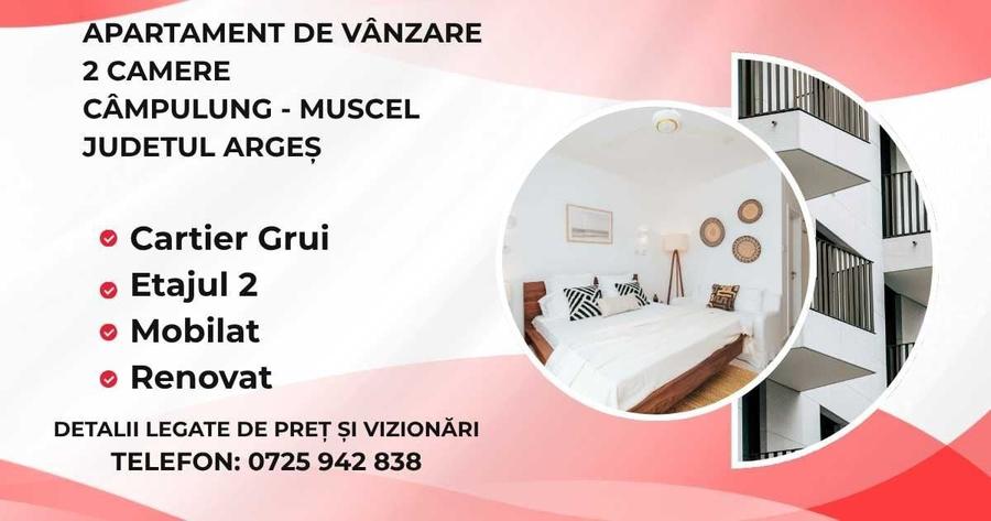 Apartament cu 2 camere decomandat în Central