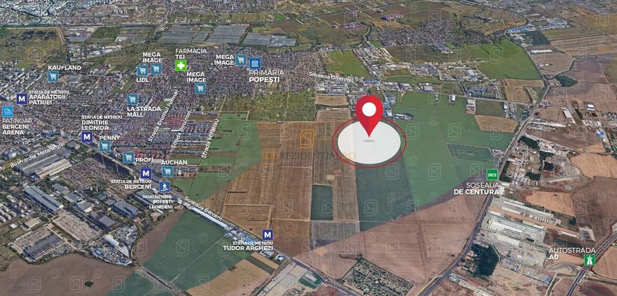 Teren de vanzare, Popesti-Leordeni, If, zona Viscofil-ideal investitie - 2