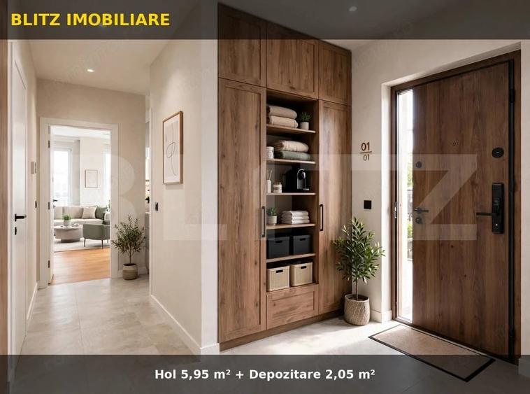 Apartament cu 2 camere decomandat în Horlești