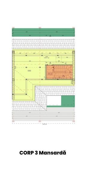 Casă cu 3 camere cu Teren 100 Mp în Central
