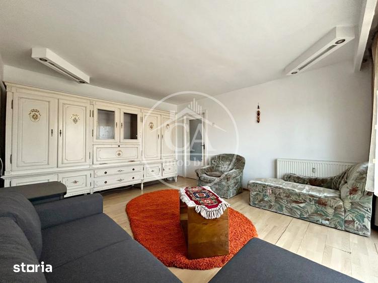 Apartament cu 2 camere semidecomandat în Salca