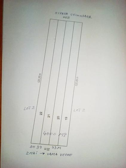 Teren Construcții intravilan de 4000 mp, în Sud