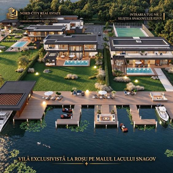 Casă individuală cu 8 camere cu Canalizare în Siliștea Snagovului