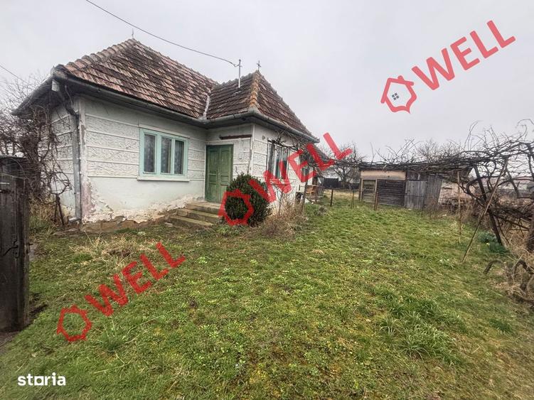 Casă cu 2 camere cu Teren 1189 Mp în Brețcu