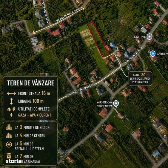 Teren premium cu panorama 1.565 mp la 3 minute de Hilton - 2