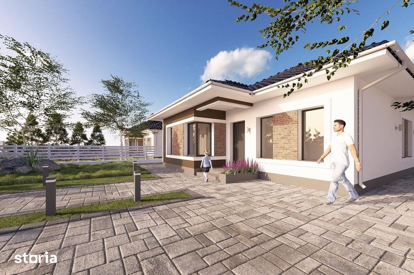 Casă cu 4 camere cu Teren 350 Mp în Miroslava