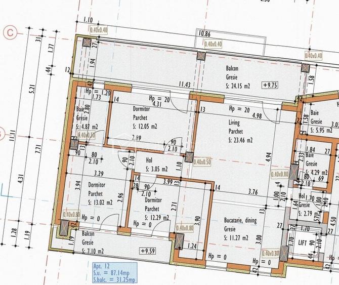 Apartament cu 4 camere decomandat în Bulgaria