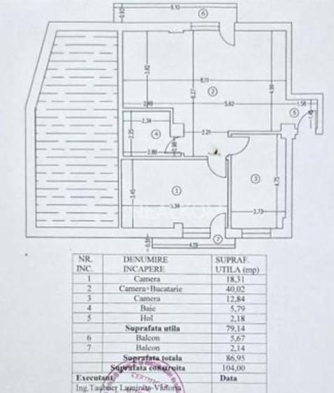 Apartament cu 3 camere decomandat în Calea Călărașilor