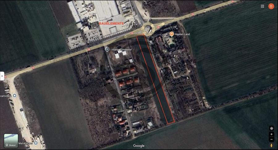 Teren Construcții intravilan de 7800 mp, în Târgșoru Nou