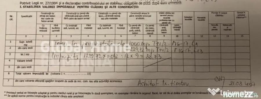 Teren de 1229 mp, în Chiajna
