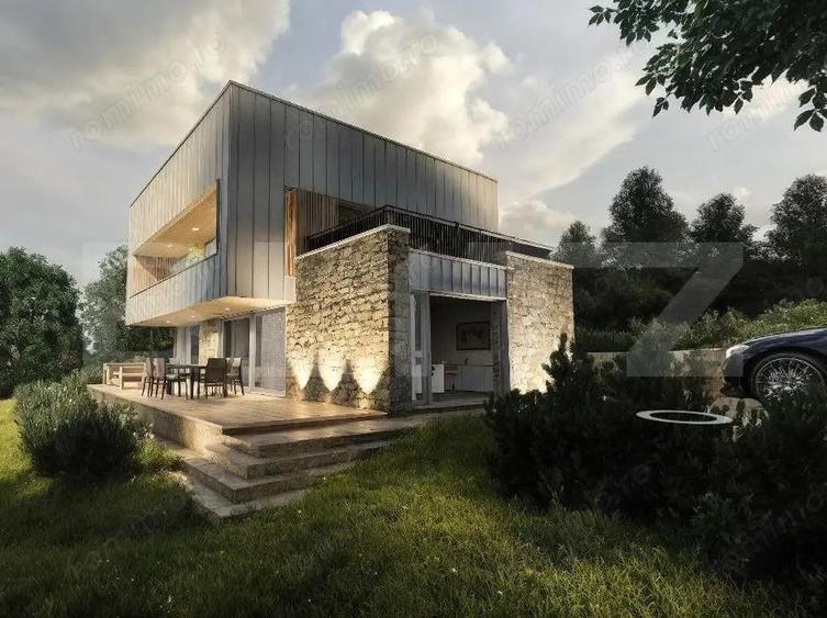 Casă cu 5 camere cu Teren 624 Mp în Popești