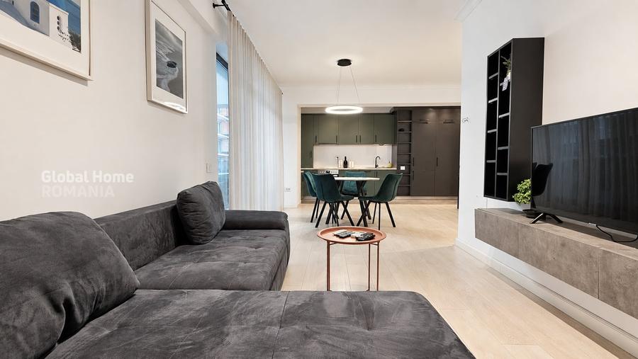 Apartament cu 3 camere decomandat, mobilat în Pipera