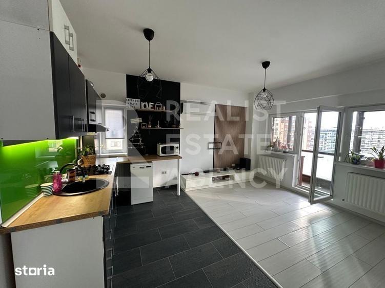 Apartament cu 3 camere, mobilat în Chiajna
