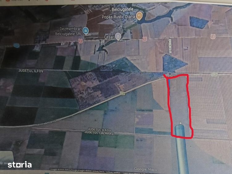 Teren extravilan ~1 hectar Autostrada Soarelui investi?ie! - 2