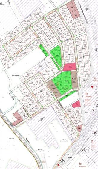 Teren Construcții intravilan de 360 mp, în Borhanci