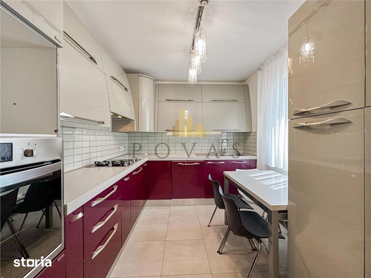Apartament cu 4 camere decomandat, mobilat în Băneasa