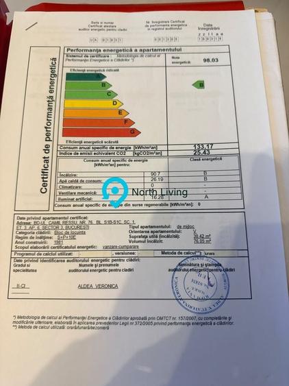 Garsonieră decomandată, mobilată în Camil Ressu