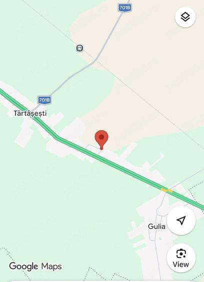 Teren de 740 mp, în Tărtășești