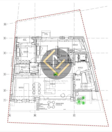 Apartament cu 3 camere decomandat în Dacia