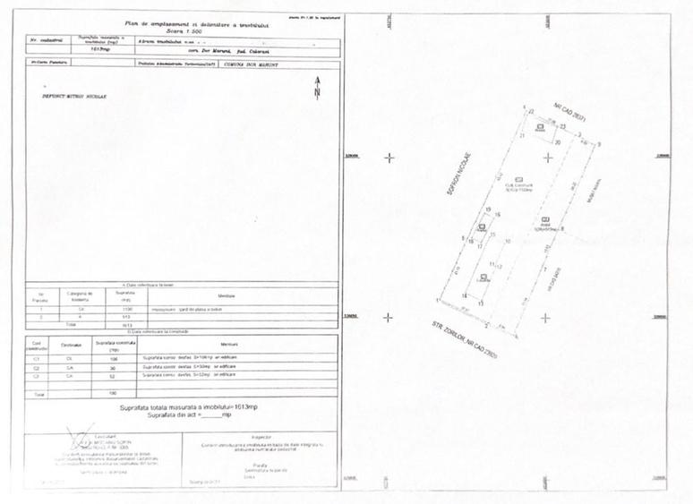 Casă cu 4 camere cu Teren 1613 Mp în Dor Mărunt