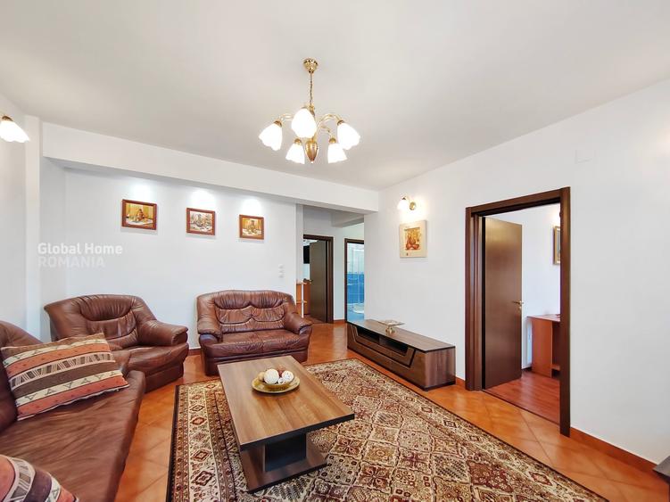 Apartament cu 3 camere semidecomandat, mobilat în Dorobanți