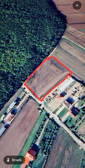 Teren de 5300 mp, în Poiana lui Stângă