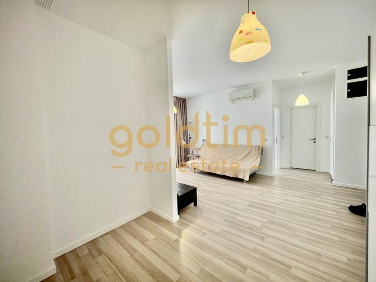 Apartament cu 2 camere semidecomandat, mobilat în Pipera