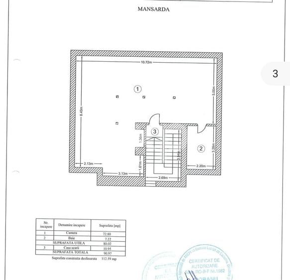 Casă cu 4 camere în Mogoșoaia