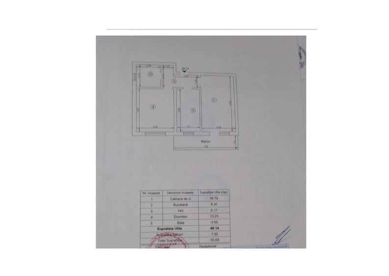 Apartament cu 2 camere decomandat în Popas Păcurari