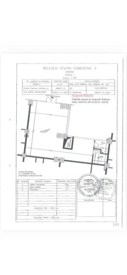 Spațiu comercial, de 90 mp, în Central